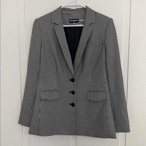 Karl Lagerfeld Houndstooth Blazer